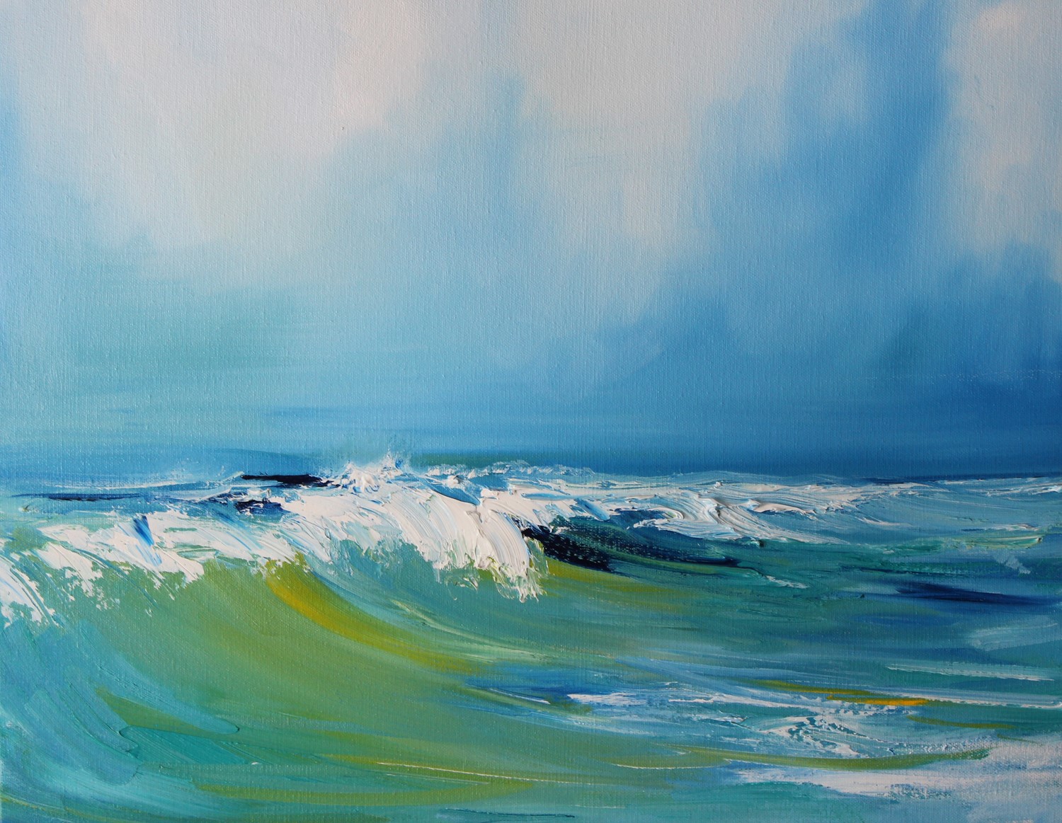 'The Crest of a Wave' by artist Rosanne Barr